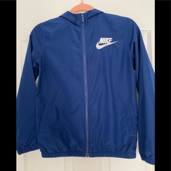 Nike hooded windbreaker youth Medium - Picture 1 of 3